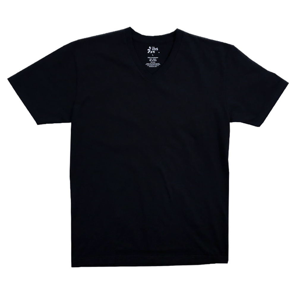 IBS HEAVYWEIGHT T SHIRT MENS SHORT SLEEVE V NECK S M L XL 2XL 3XL