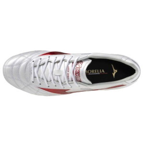 MIZUNO MORELIAII (JP25.0 US7 UK6 EU39) JAPAN AG P1GA2503 60 Super White × Red