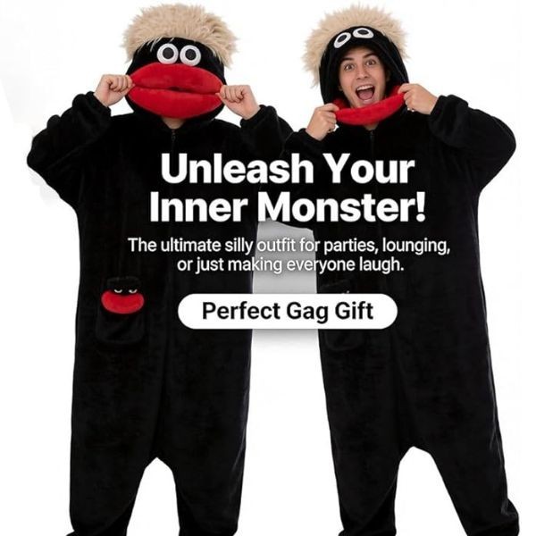 Dramatic Green Puppet Mascot Costume Big Mouth Character Halloween Party Suit