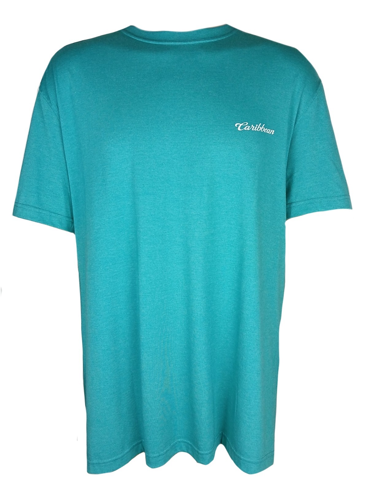 Caribbean Men’s Big And Tall Cotton Blend The Lime Life Graphic T-Shirt