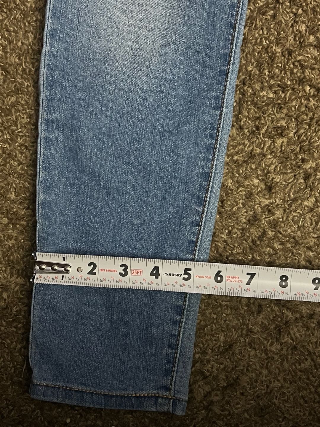Old Navy Rockstar Super Skinny Mid-Rise Light Wash Jeans
