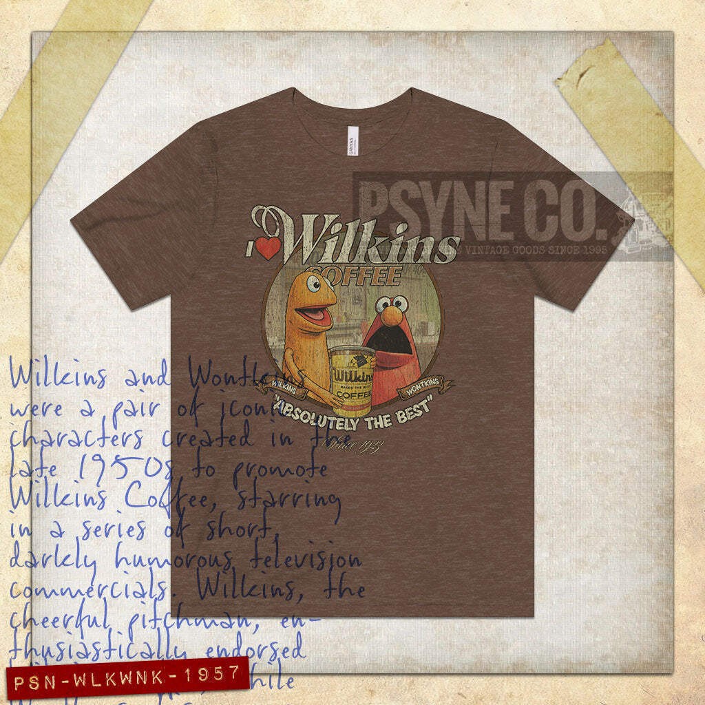 Wilkins & Wontkins 1957 Vintage Men’s T-Shirt
