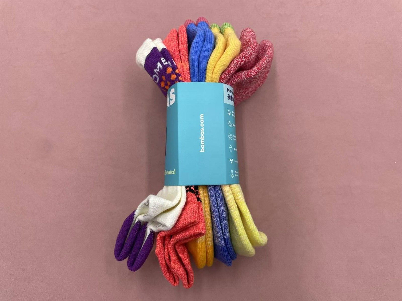 Bombas Women’s 5 pairs Solid Honeycomb Ankle socks – Size Medium 8-10.5 5 Colors
