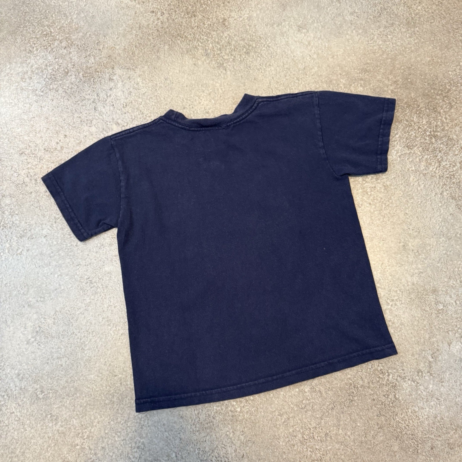 Vintage Y2K Madagascar Escapees Tee Shirt Youth 6 Movie Promo Blue 2005 Cartoon