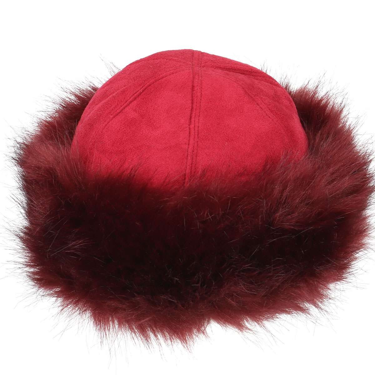 Winter Women Furry Hat Faux Fur Russian Cossack Hat Fluffy Warm Ski Snow Cap US