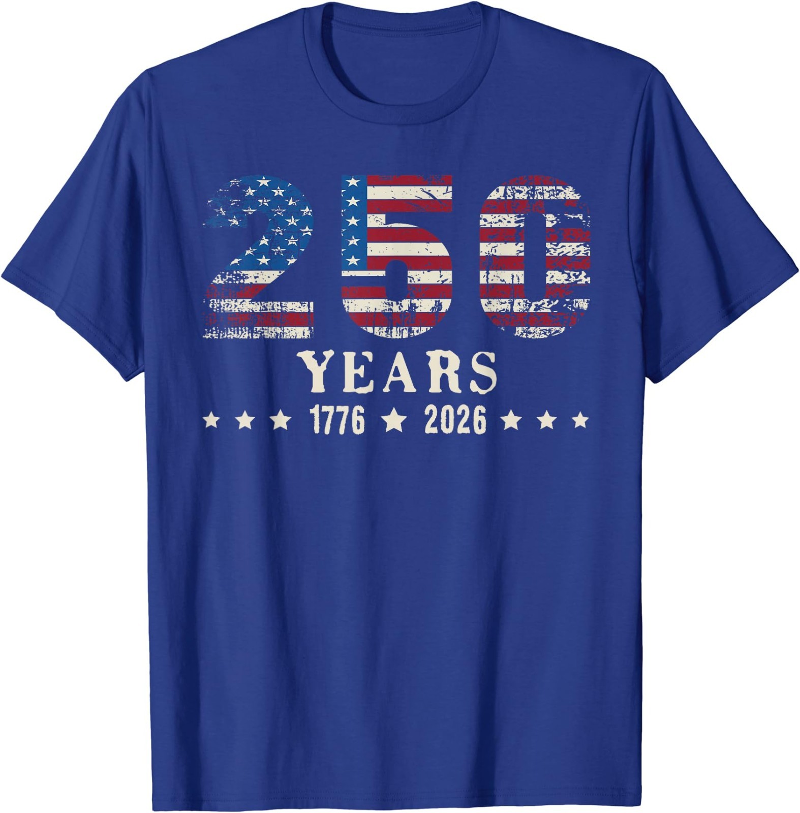 250 Years American 250th Anniversary USA Patriotic 4th July T-Shirt