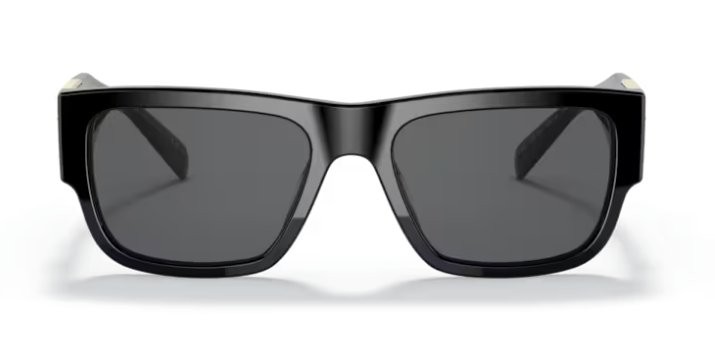 Versace VE4406 Black/Dark Grey Sunglasses for Men