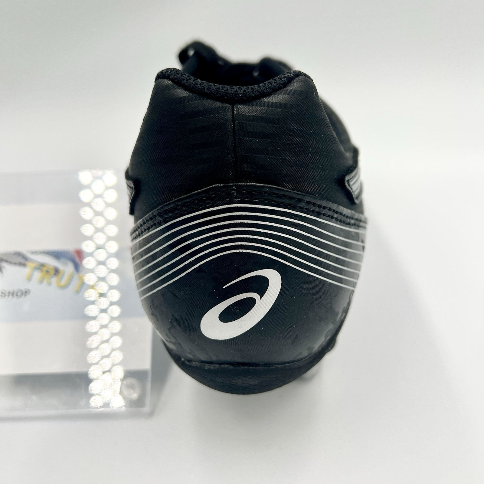 ASICS LETHAL TACKLE “WIDE” P507Y.003 Black Pure Silver Rugby Cleats US4-15
