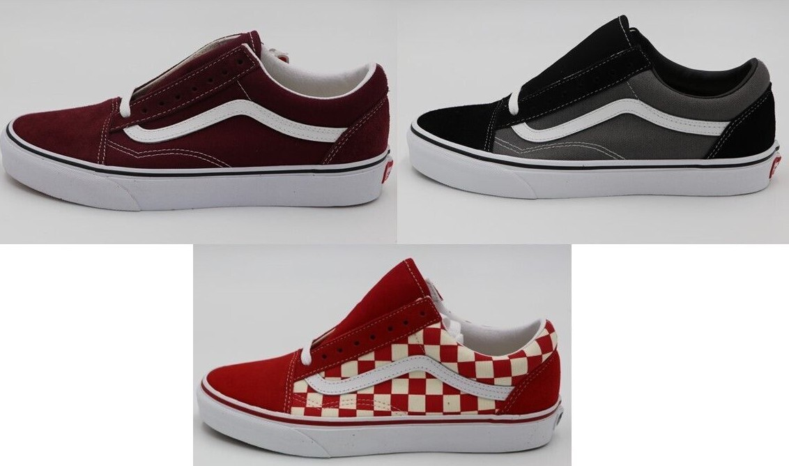 Vans OLD SKOOL Unisex Canvas Sneakers Mens & Womens Skateboard Shoes