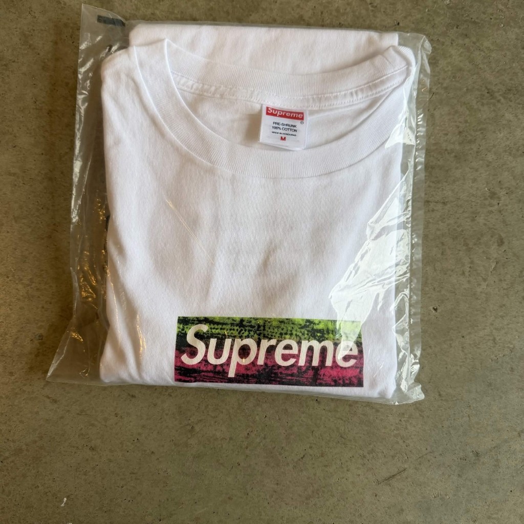 Supreme Los Angeles Fire Relief Box Logo Tee Sizes M-L-XL **In Hand** Free Ship