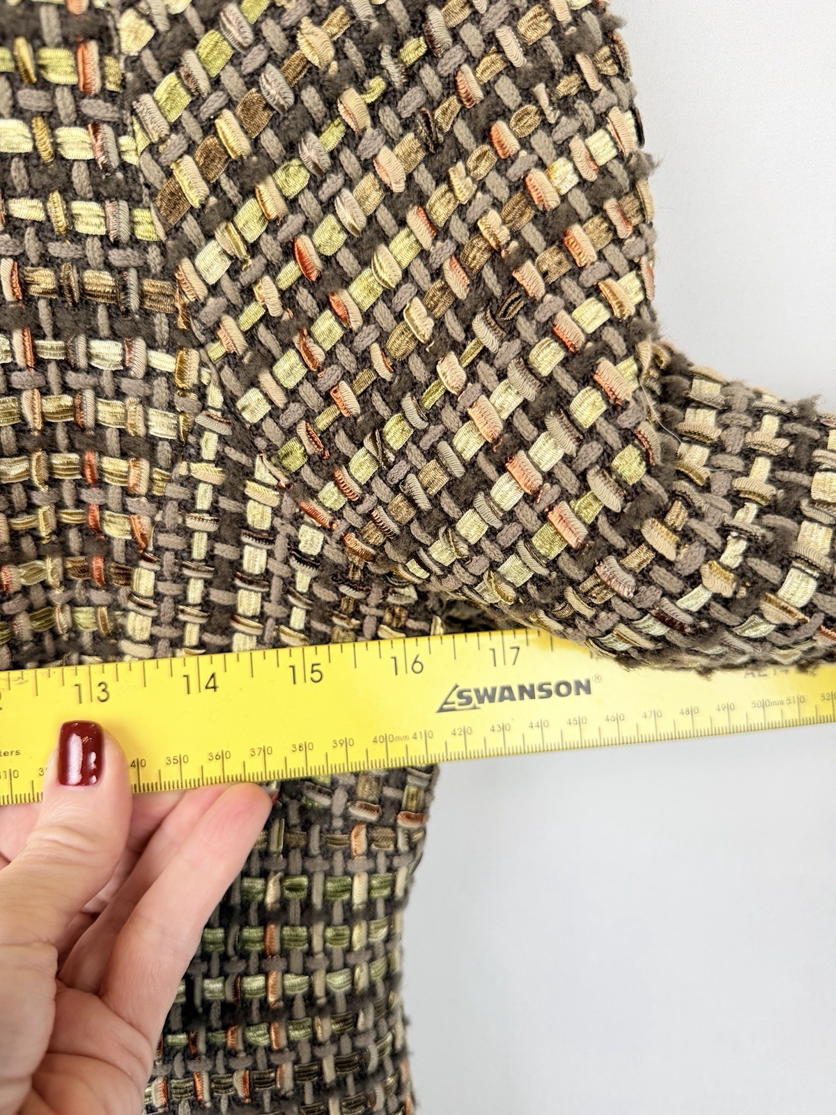 Vintage Zenobia Tweed Jacket Womens 6 Wool Blend Quiet Luxury Canada