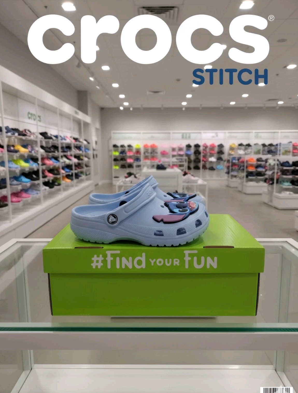 ✅Crocs Lilo & Stitch – Lightweight, Comfortable & Fun! 💙✨