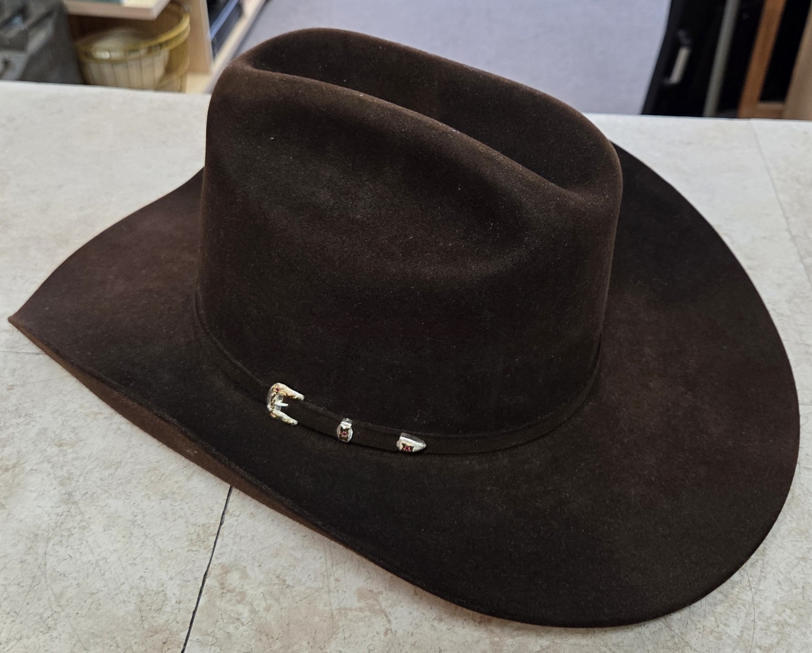 Stetson 30X El Patron Cowboy Hat – CHOCOLATE 7 1/4 – SFEPTN-01402272
