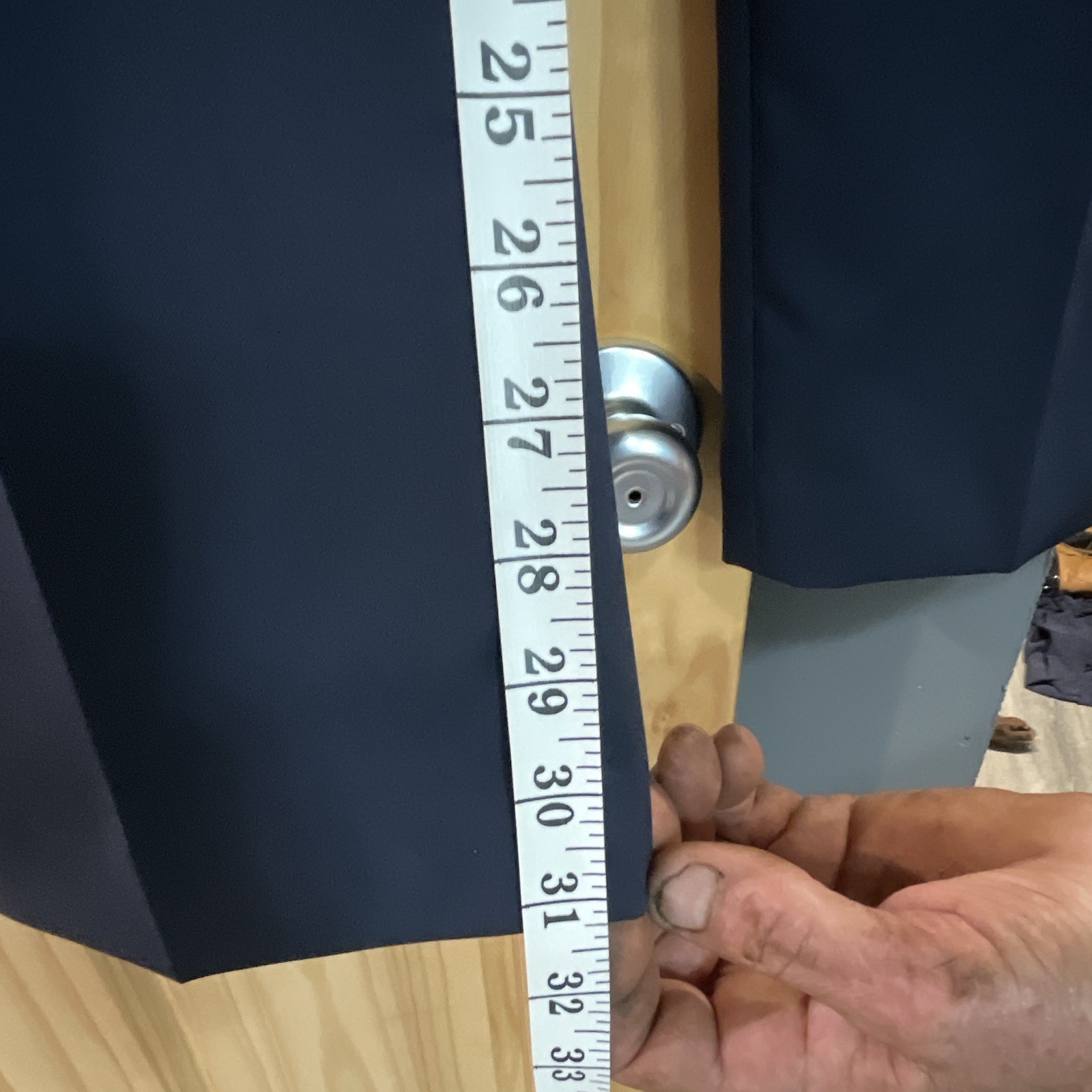 J.Ferrar Ultra Comfort Slim Fit Stretch 2-Piece Navy Suit 38R 32×30