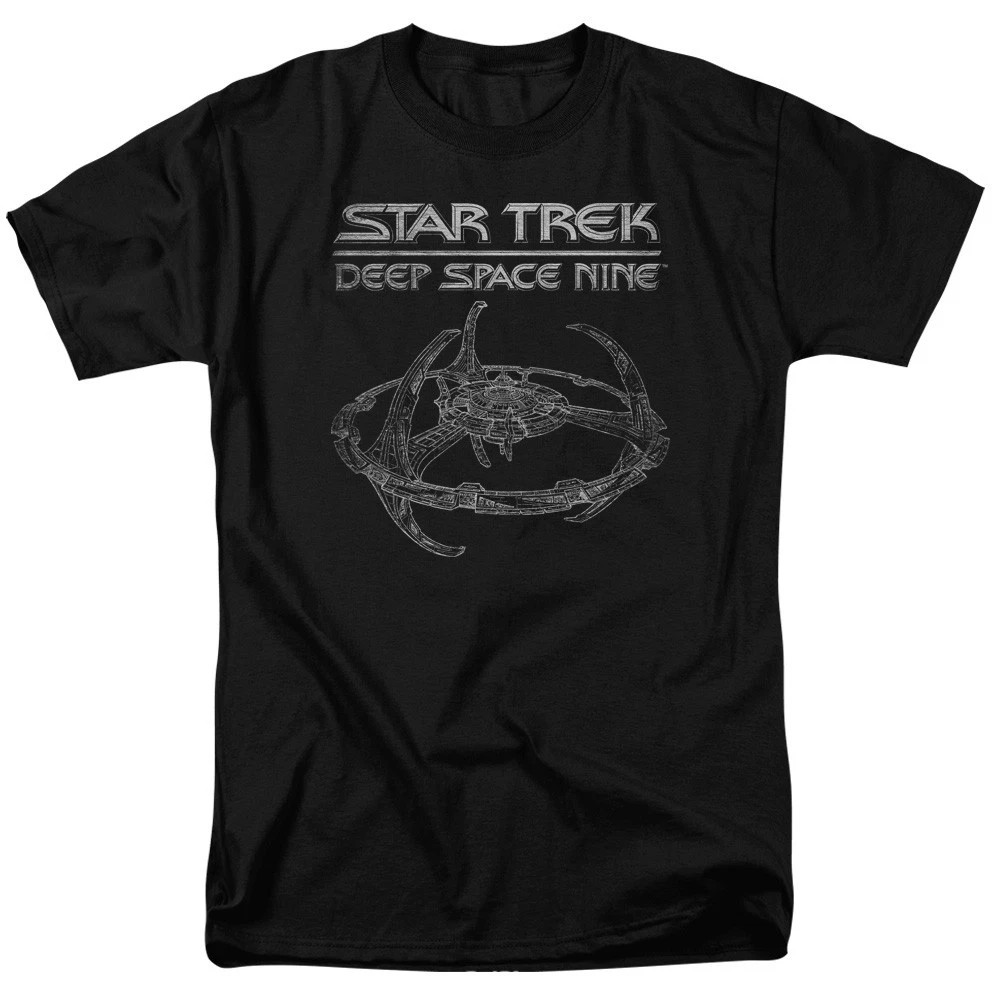 Star Trek Deep Space Nine DS9 Station T-Shirt Officially Licensed S-5XL Tee