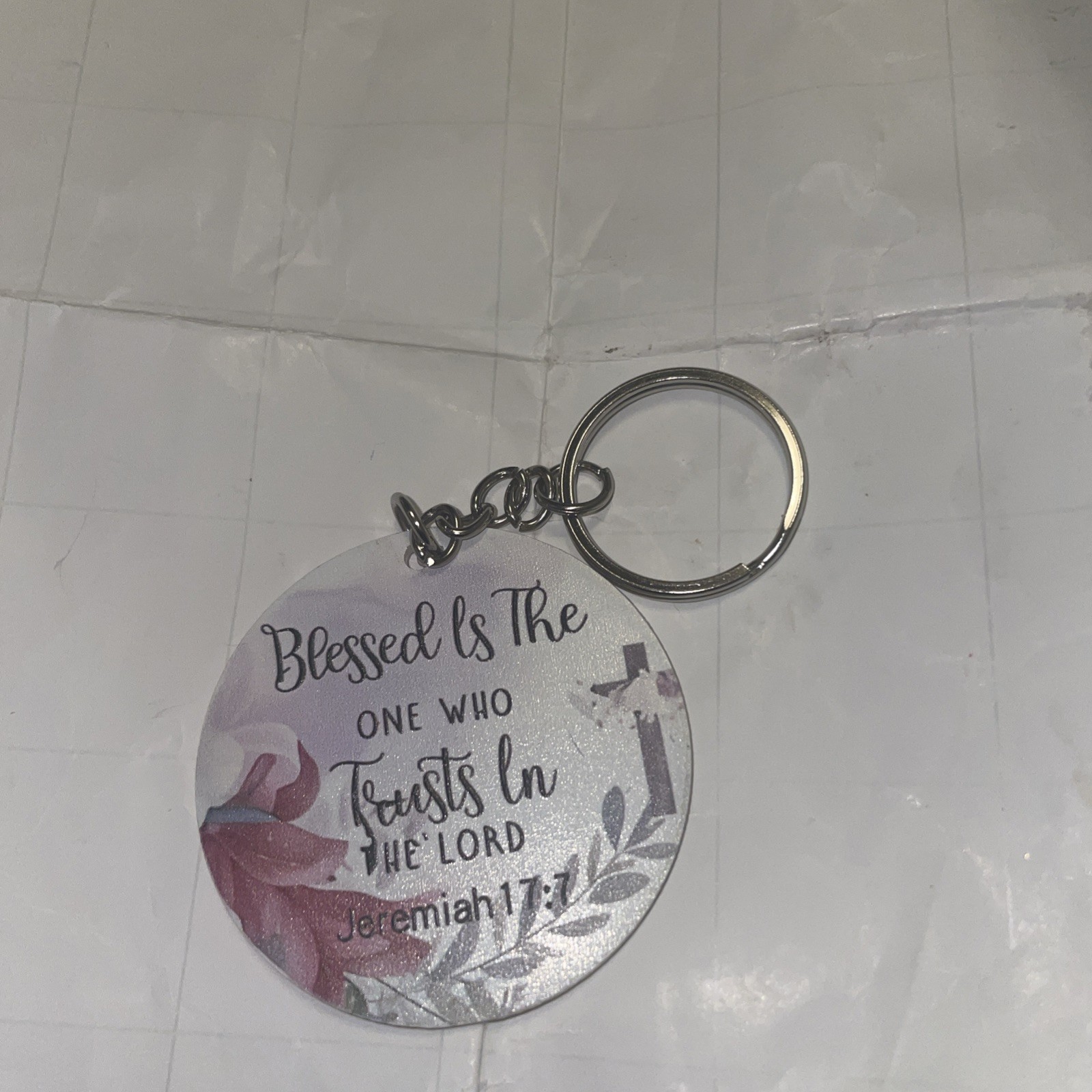 inspirational keychain