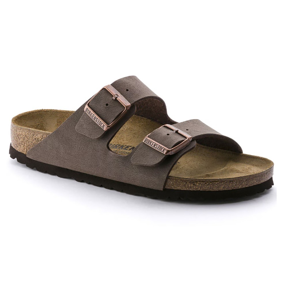 Birkenstock Arizona Birko-Flor Soft Footbed Unisex Sandals – Mocha