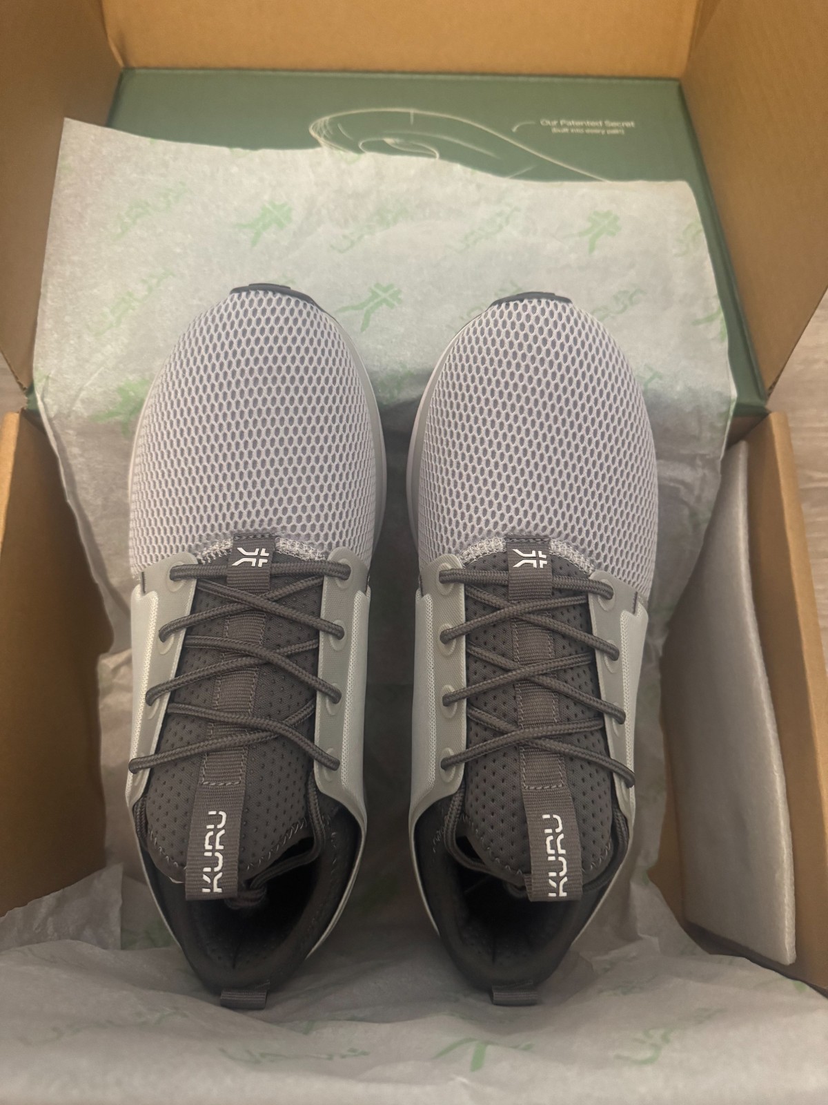 Kuru Women’s Atom Sneakers Cloud Gray/White/Iron Gray – CHOOSE SIZE – BRAND NEW