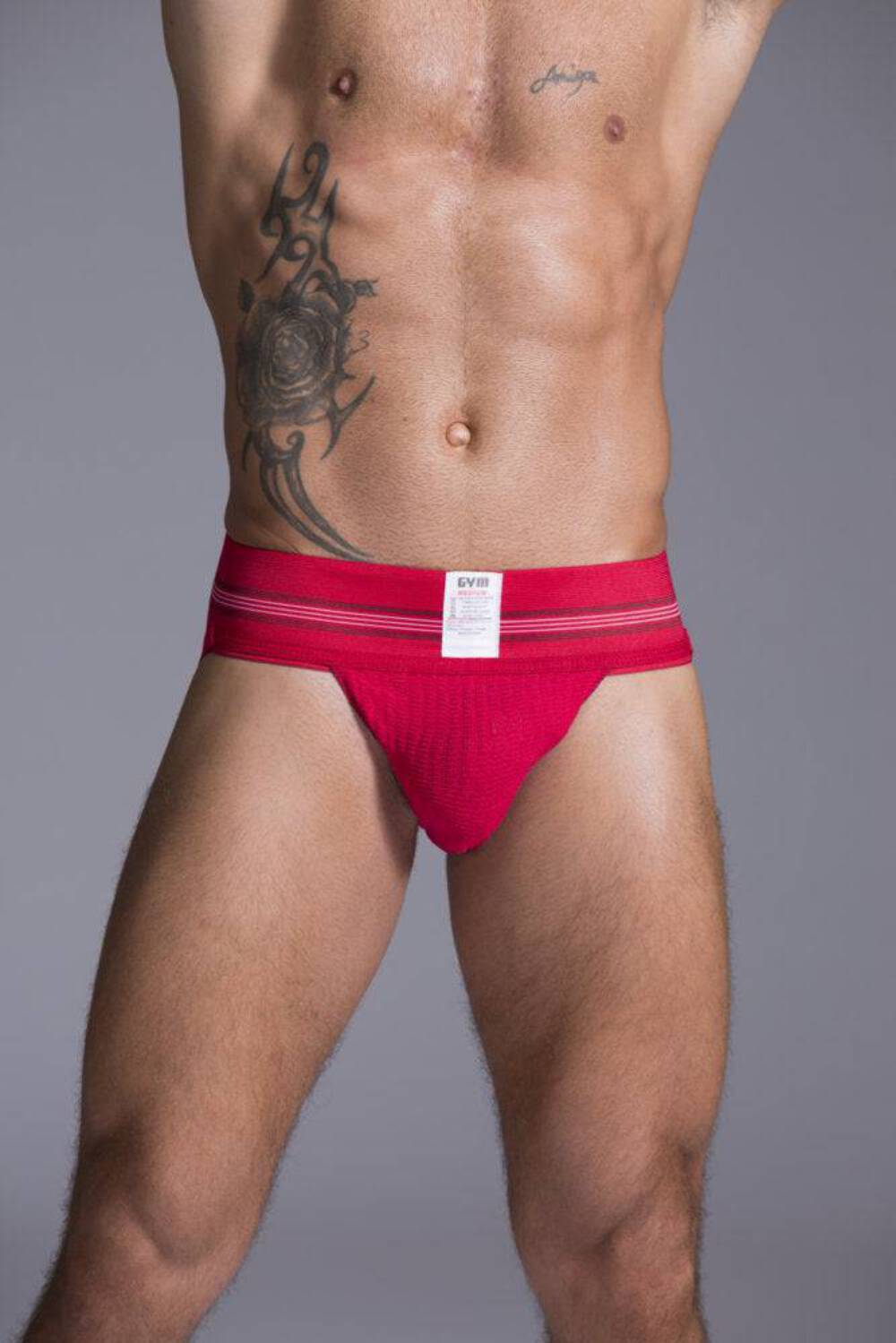 GYM Old School 2.0 Jockstrap with 3″ Waistband (1-Pack)