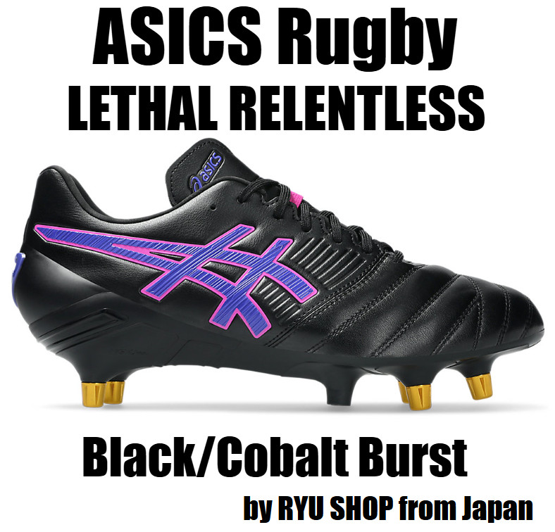 ASICS Rugby Shoes LETHAL RELENTLESS 1111A259.002 Black / Cobalt Burst