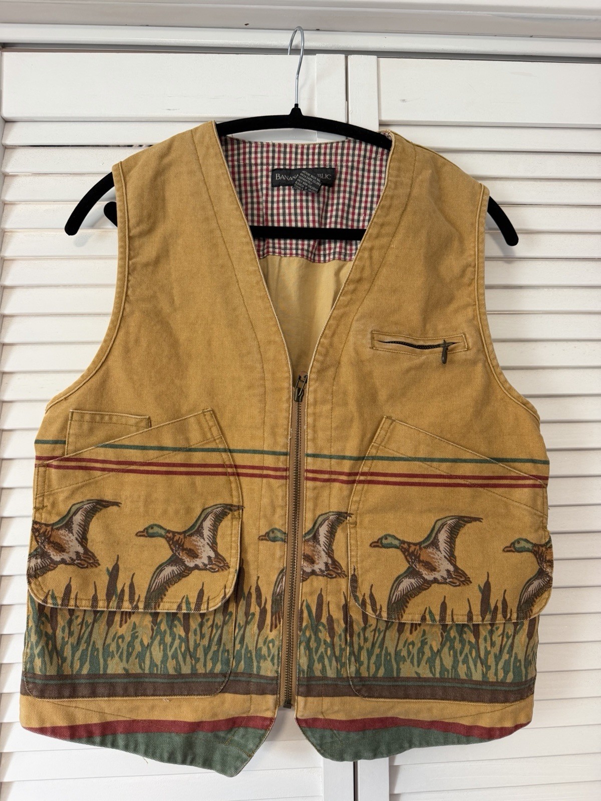 Vintage Gap Duck Vest Size Small