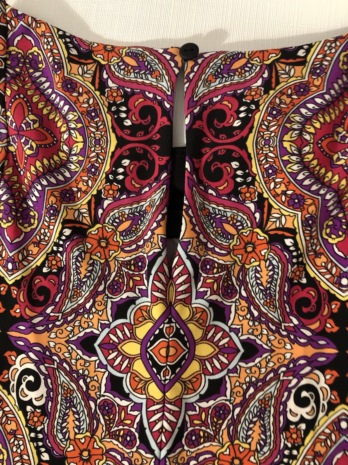 Chico’s Maxi Sleeveless Long Dress SIZE 3 Petite 3P US 16/18 Paisley Multicolor