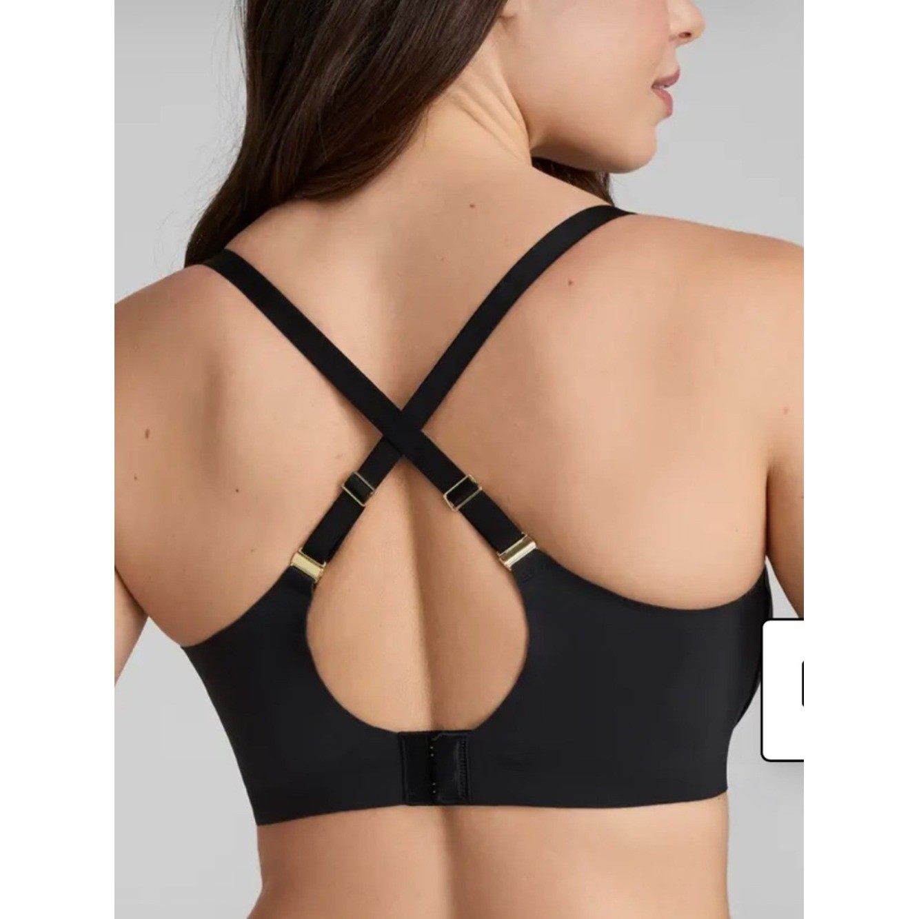 Honeylove Black CloudEmbrace Wireless T-Shirt Bra Women’s Sz 38 DDD