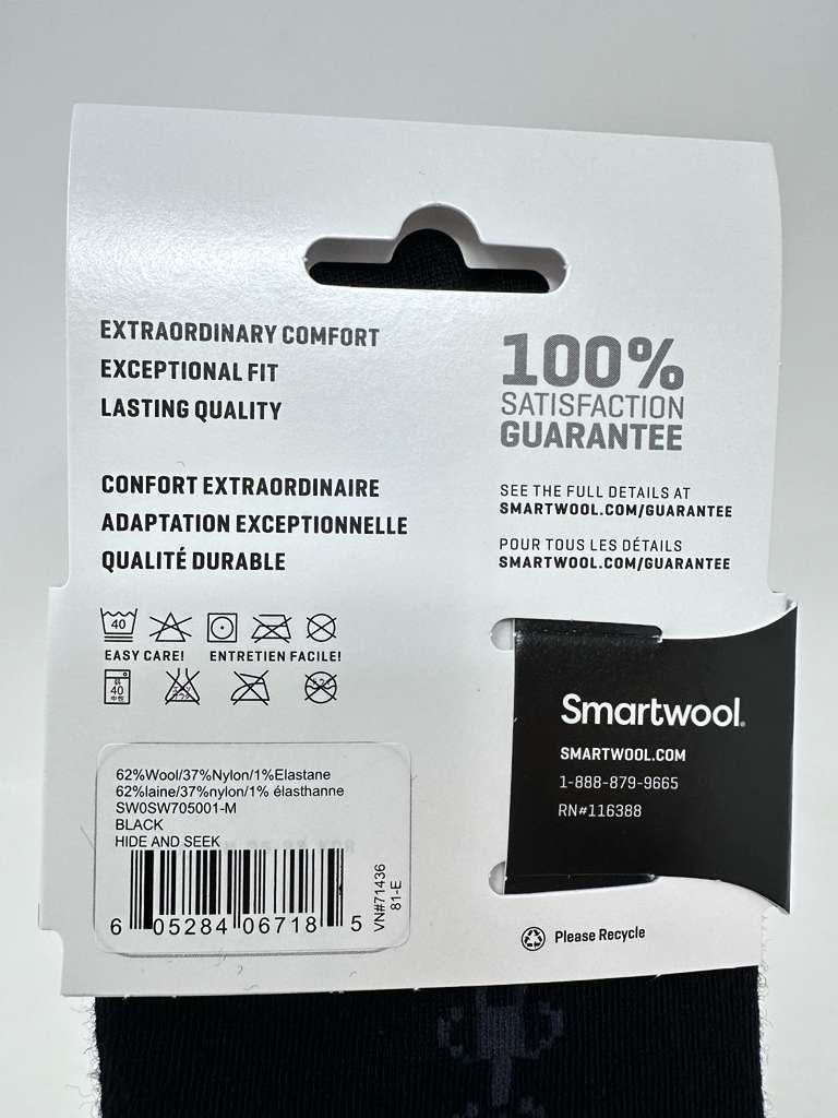Smartwool Women’s Everyday No-Show Socks – M (7-9.5), Black, A3(D278T)