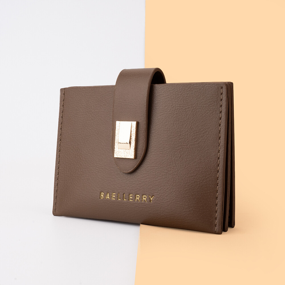 Hasp Women Wallet Small Leather Credit Card Holder Multi Pocket Mini Purse Gifts
