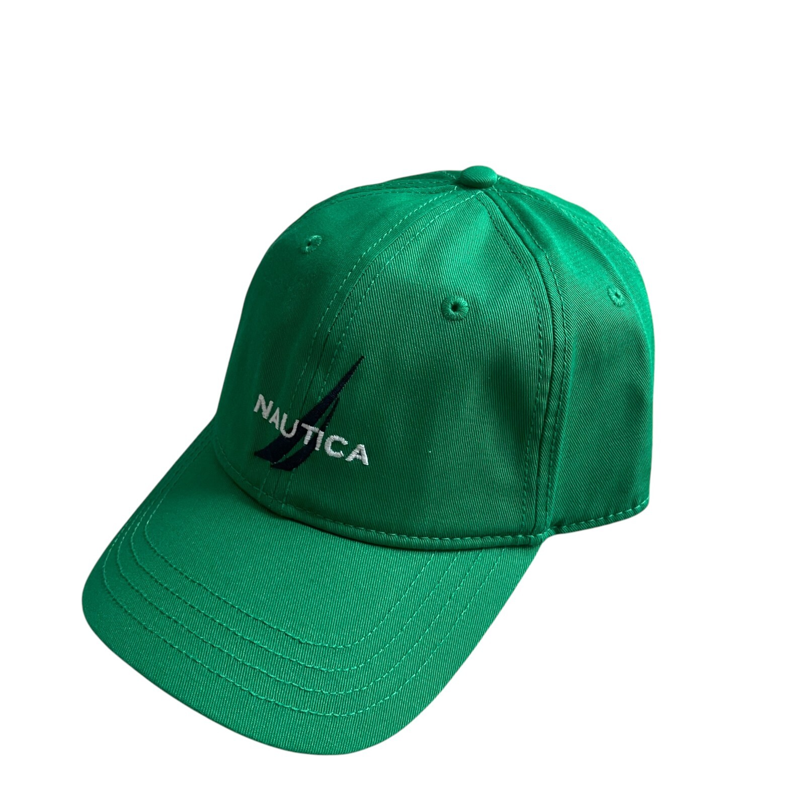 Nautica Men’s Embroidered Logo Cap Chino Twill Baseball Cap Adjustable One Size