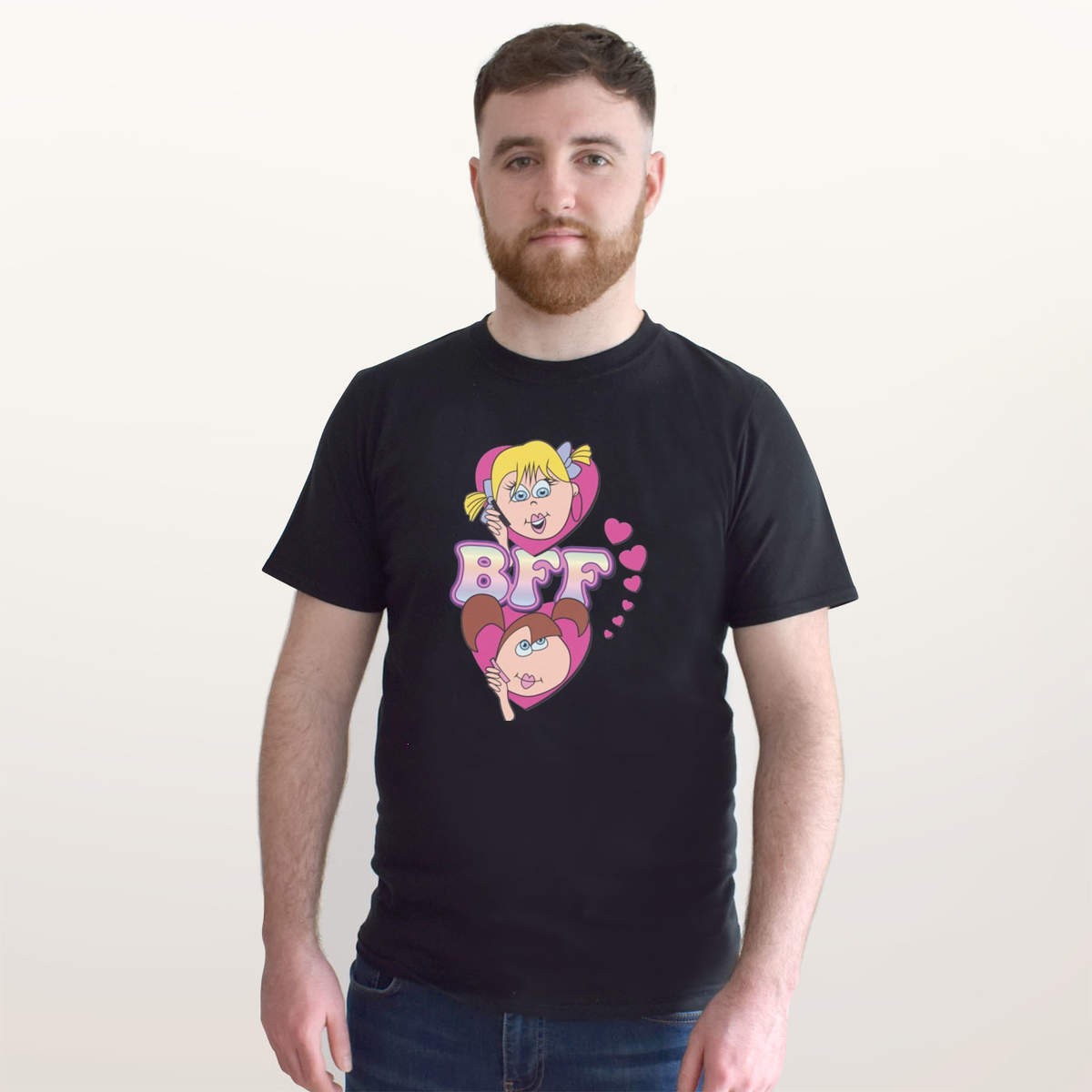 ‘Best Friends Forever’ Unisex T-Shirt – 100% Cotton (S-XXL) (TA058605)