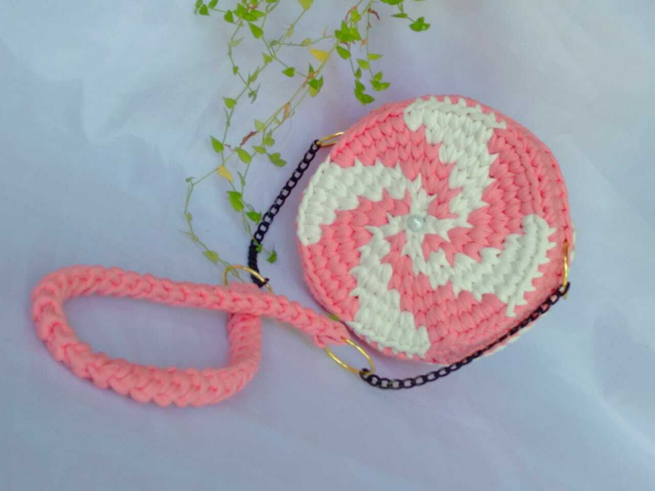Handbag Women Purse Body Cross Shoulder Ladies Fashion Yarn Eco-Friendly New