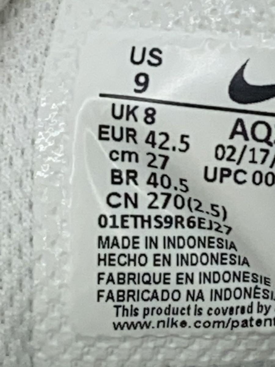 Nike Low-Cut Sneakers_Aq2235-100/27Cm/Wht// BFB16