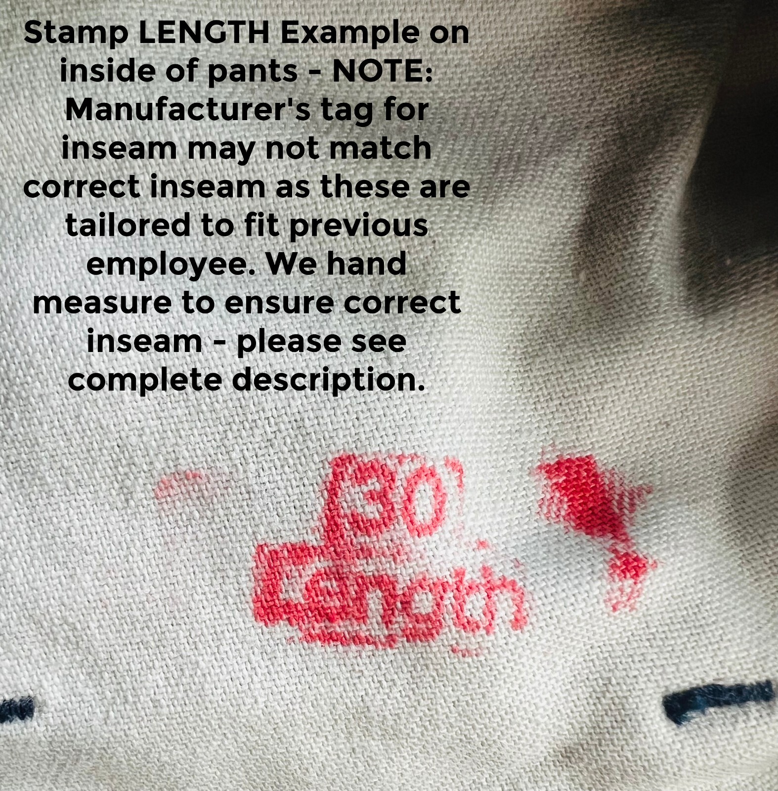 Used Uniform Work Pants Cintas Redkap Unifirst G&K Dickies and others BLACK