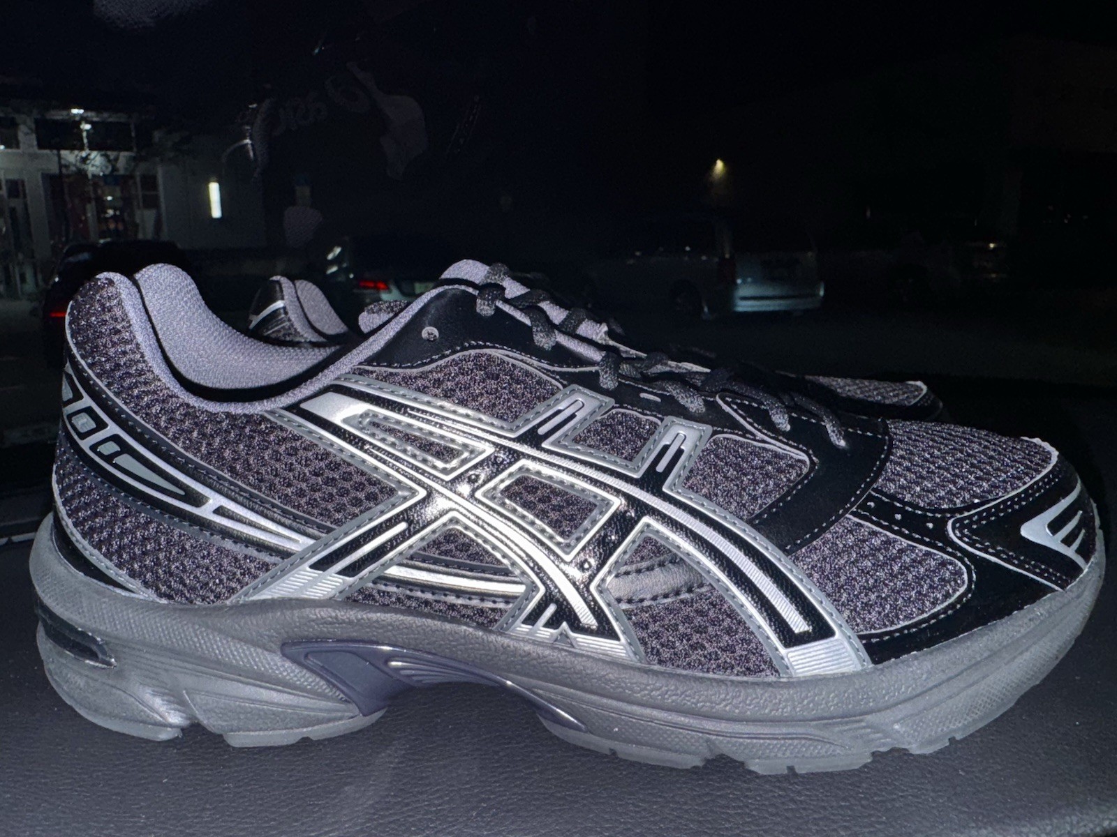 Men’s Size 11 ASICS Gel-1130 Black Pure Silver 1201A906-001 Brand New