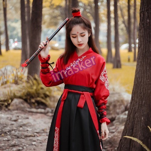 Hanfu Traditional Tang Dynasty Suits Ancient Women Dress Chinese Folk Dance