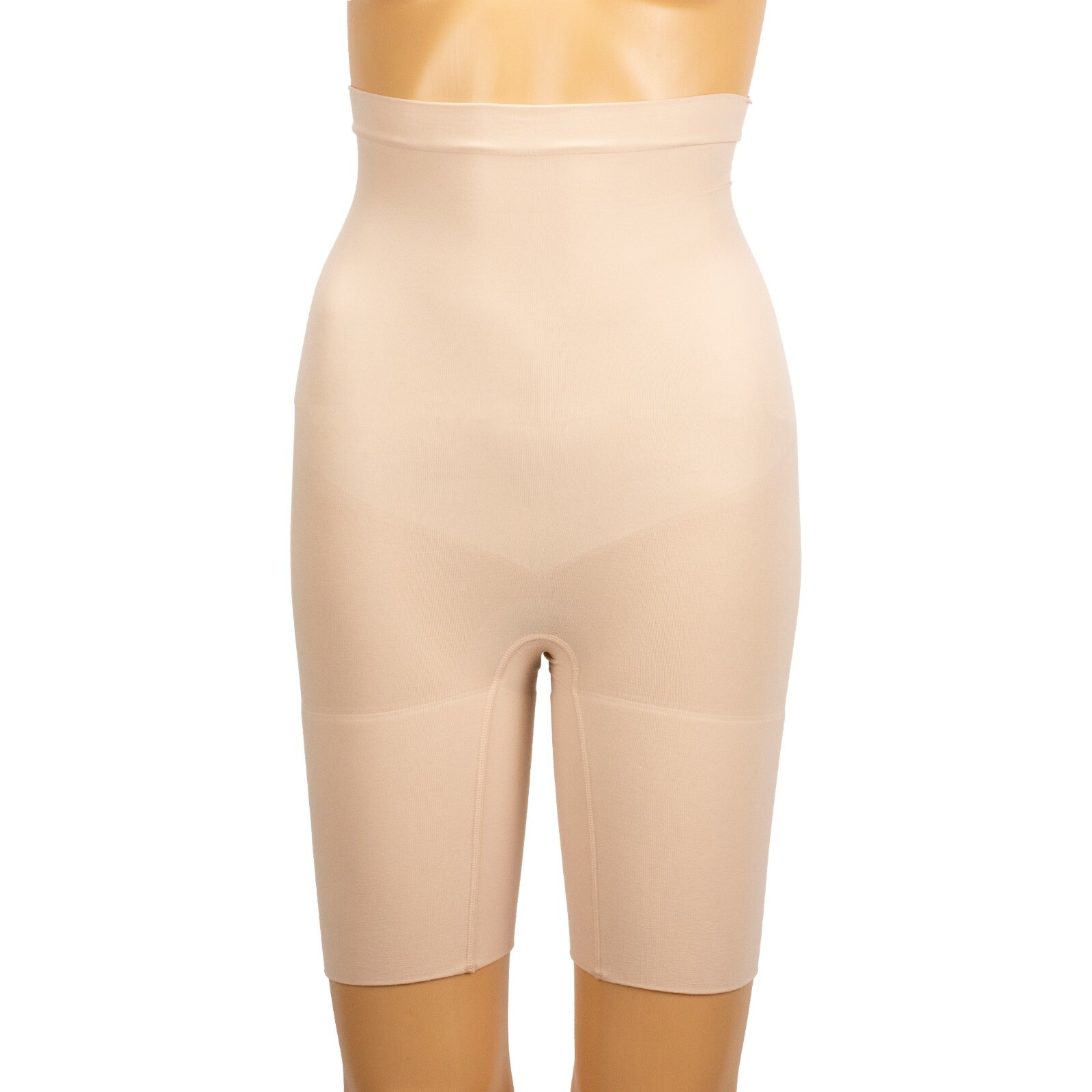 Spanx High-Waisted Shaper Shorts Tummy Control 2745 Soft Nude Size L
