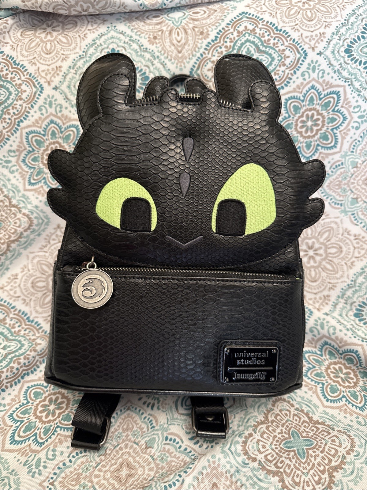 2025 Loungefly Universal Epic How To Train Dragon Toothless Headband Backpack