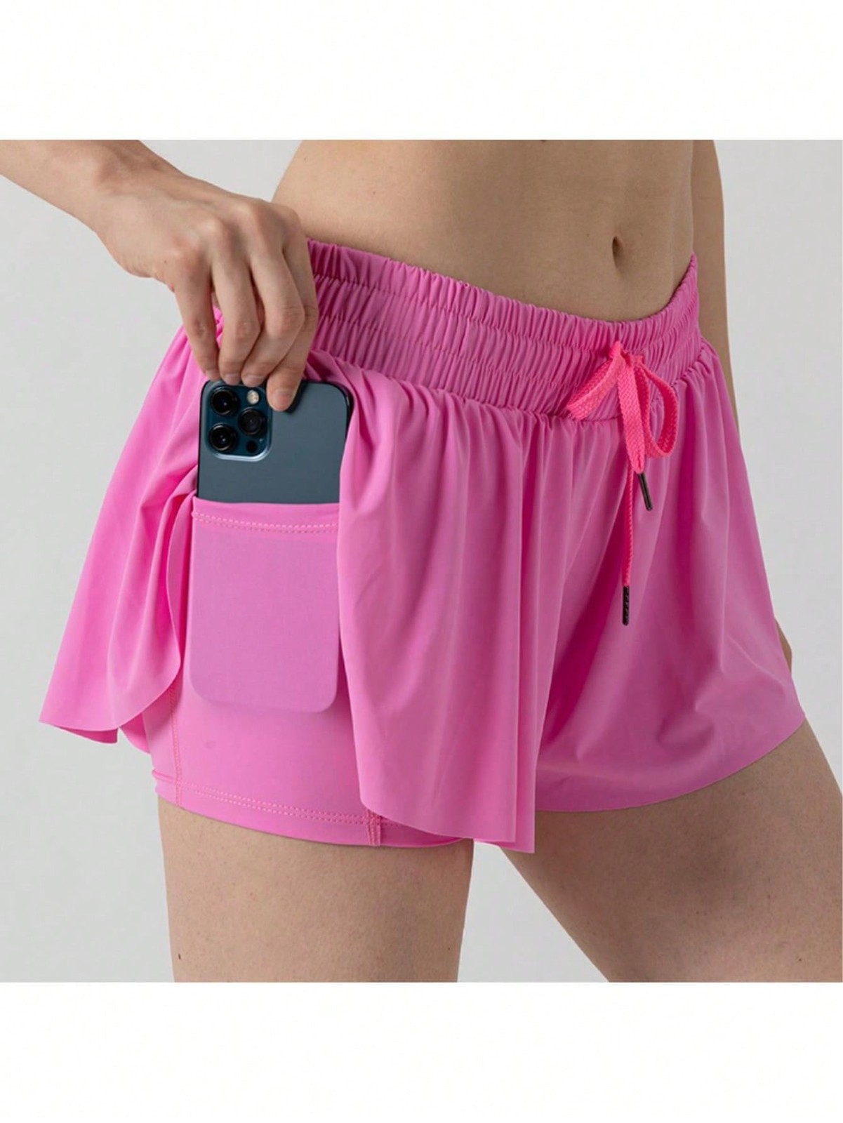 “SALE” Flowy Butterfly High Waisted Athletic Shorts For Women Yoga Gym Tennis
