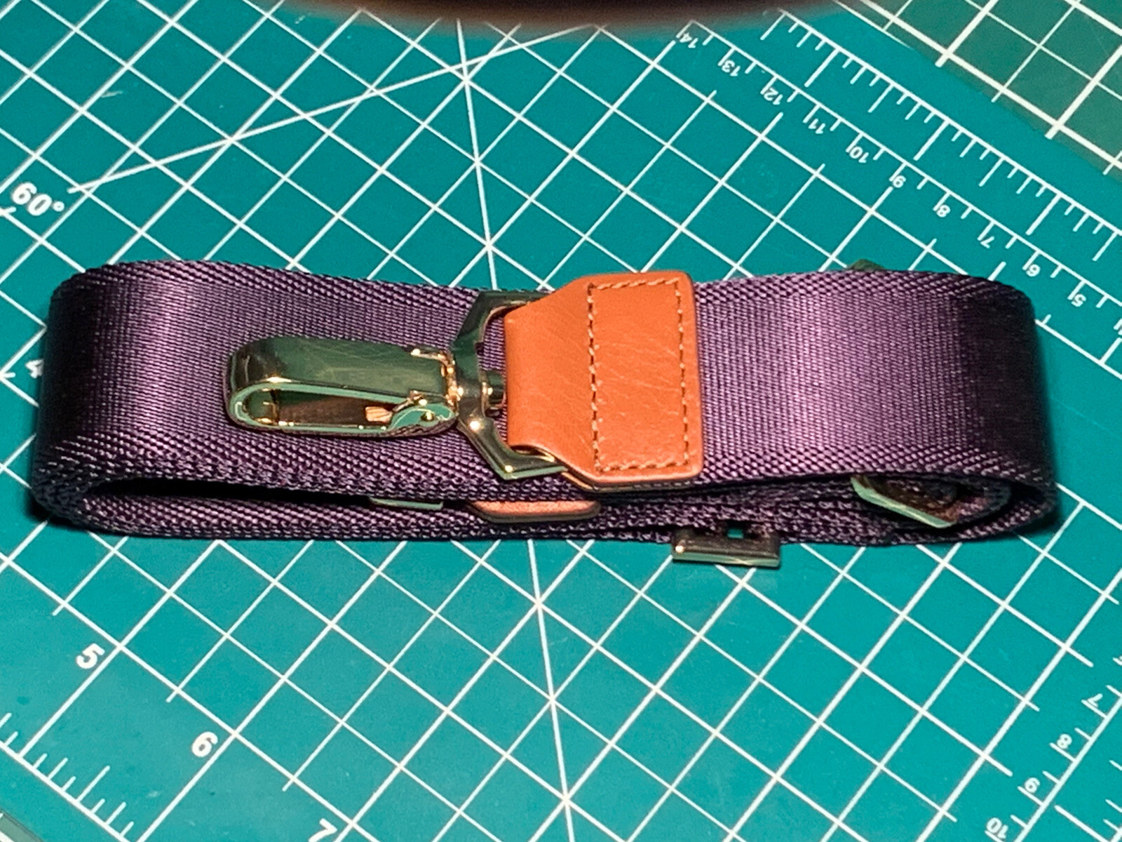 Blue Bag Strap Nylon Handbag Belt Adjustable Shoulder Replacement New