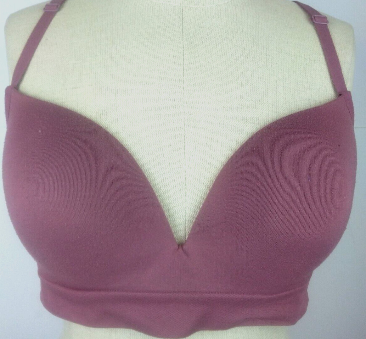 Ambrielle RN 15741 Brown No Wire Bralette Bra Size L (50)
