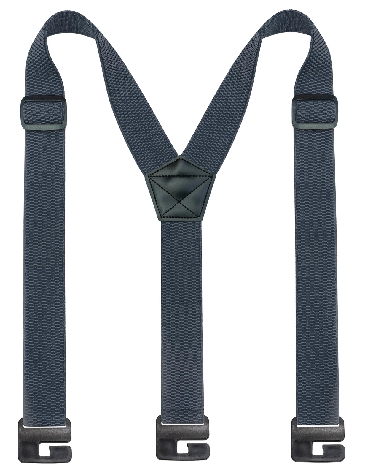 Hidden Charcoal Suspenders 1.48″ Under Clothing Work Suspender for Men(10)