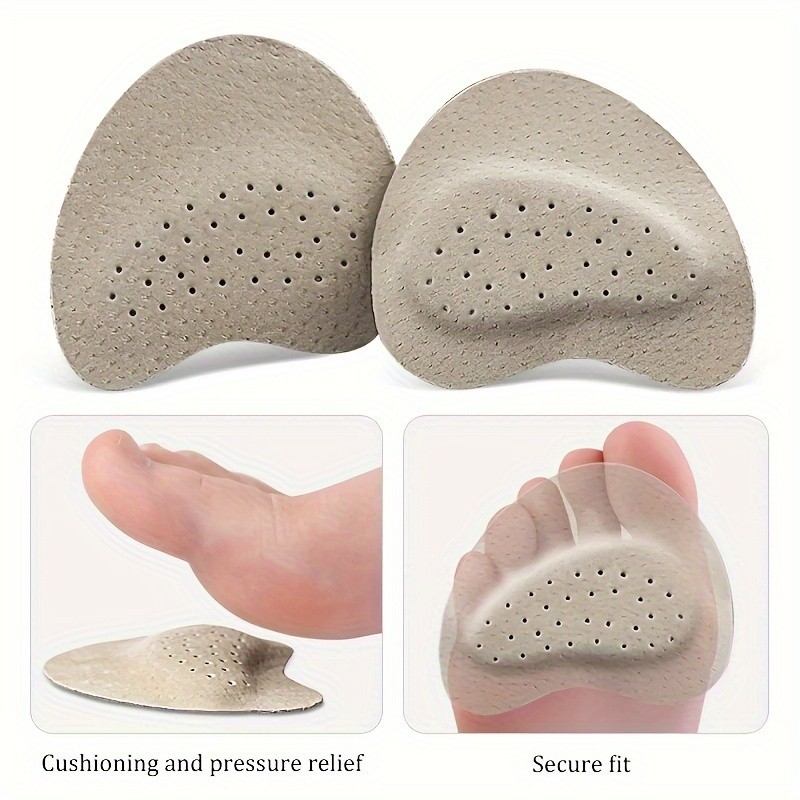 4Pcs Women’s Sandal Insoles, Anti-Slip Self-Adhesive Stickers for High Heels