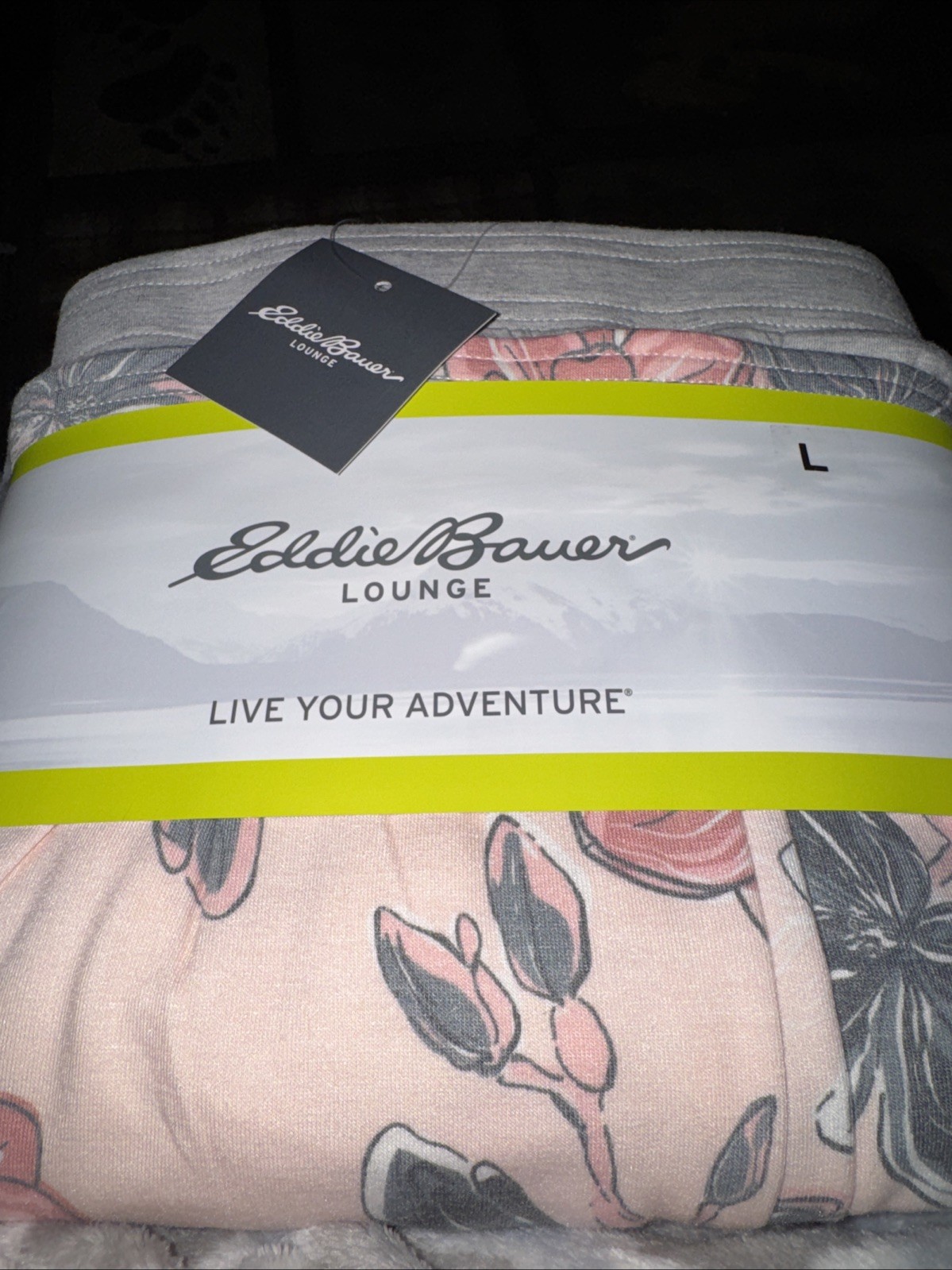NWT Women’s Eddie Bauer Pajama Lounge Pants Set of 2 Size Large Mother’s Day