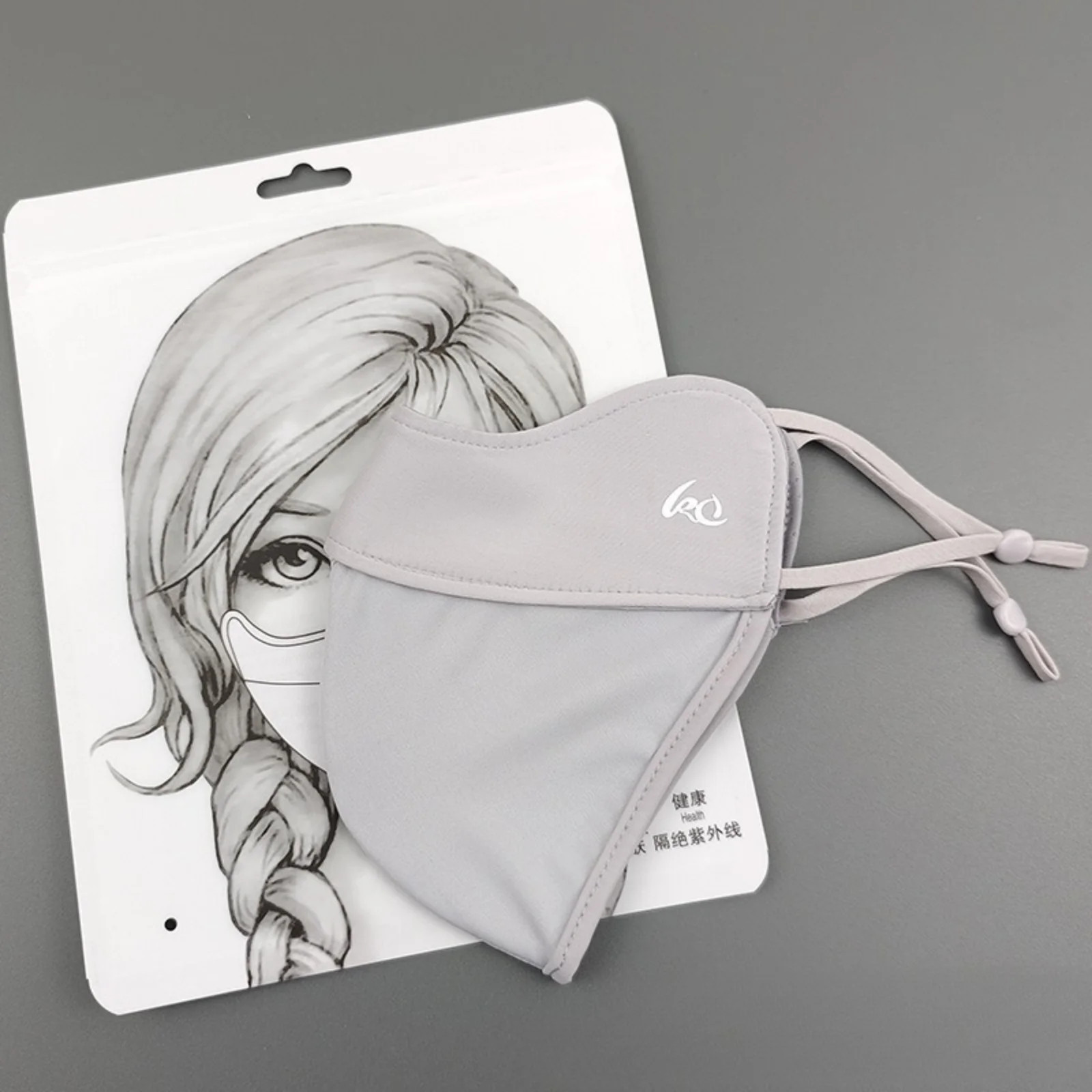 2025 NewThin Sunscreen Face Scarf Ice Silk Mask Summer Cover Veil Eye Protection