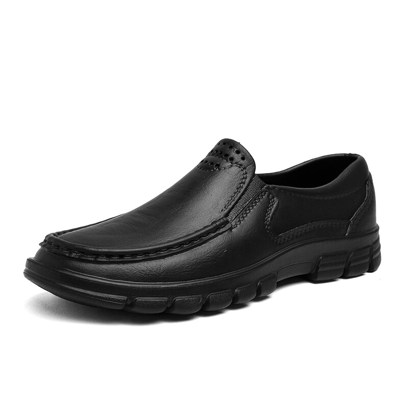 New Men Chef Shoes Kitchen Non-slip Safety Shoes Oil-proof Slip-On Work Shoes US