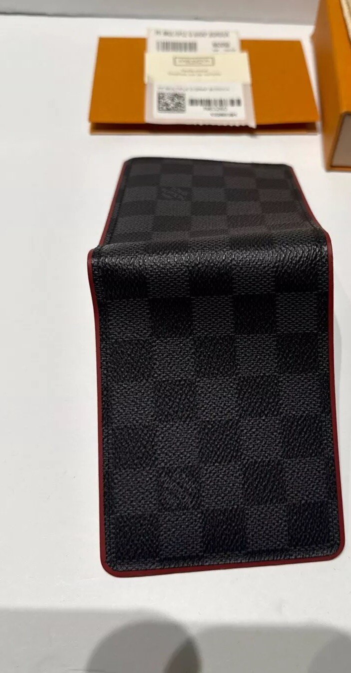 LOUIS VUITTON Men’s Wallet PF.MULTIPLE D.GRAP.BORDEA N63260_13268391 MADE FRANCE