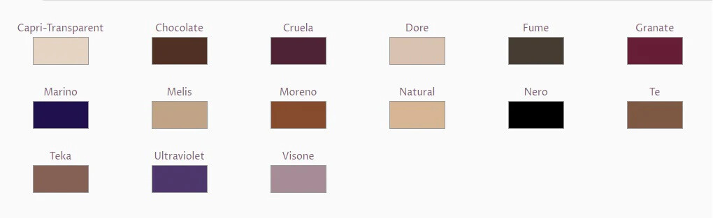 Cecilia de Rafael Gemini Sheer Matte Pantyhose 15 Denier Tights Made In Italy