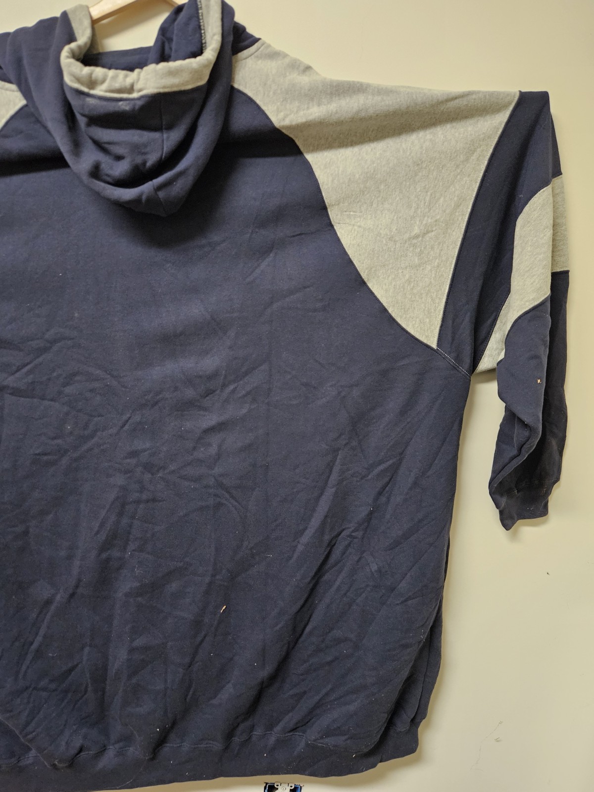 Greystone Big And Tall Zip Up Blue And Gray Hoodie 7x **READ AS-IS**
