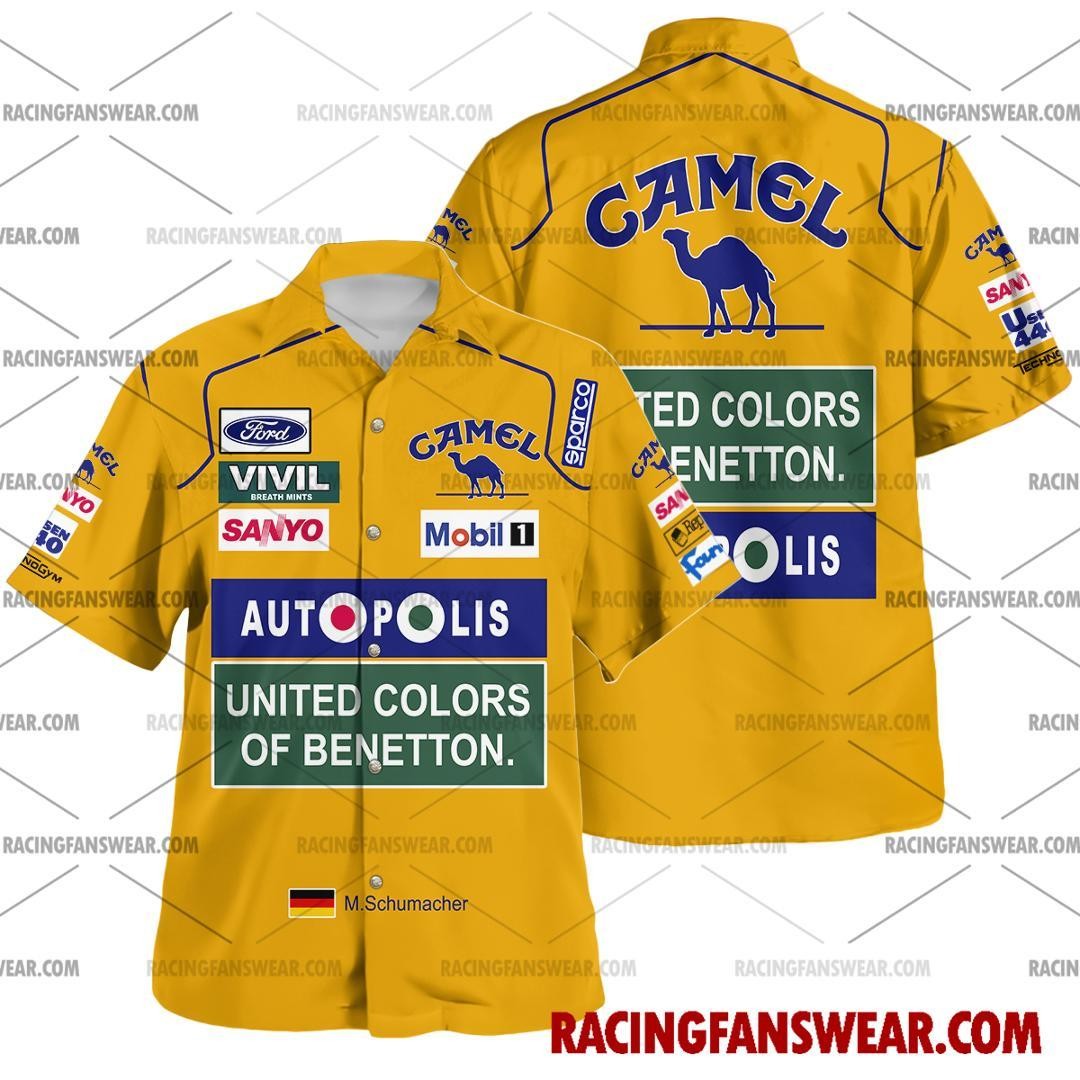 Michael Schumacher Formula One Racing 1992 Hawaiian